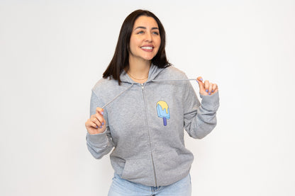 Ice Cream Zipper Hoodie