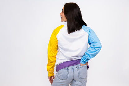 Plytix Retro Jacke, Mehrfarbig, Unisex