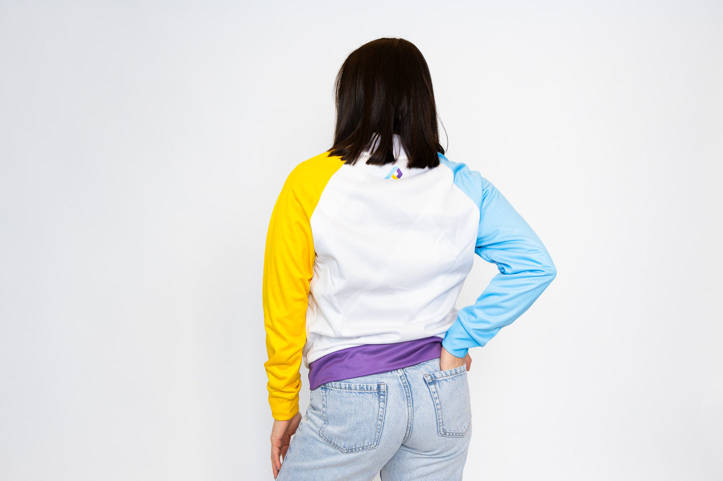 Plytix Retro Jacke, Mehrfarbig, Unisex