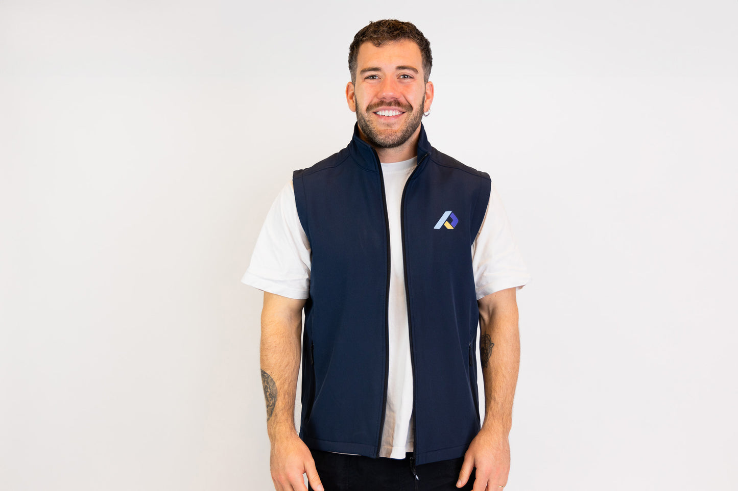 Chaleco Cotidiano, Azul Marino, Masculino